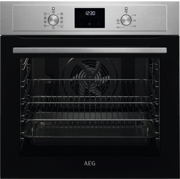 AEG BEX33501EM Built-In Electric Single Oven 72L BEX33501EM Exclusiv
