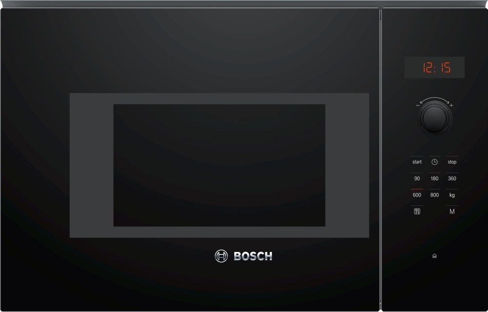 Bosch BFL523MB0B Series 4 Built-In Microwave, Black