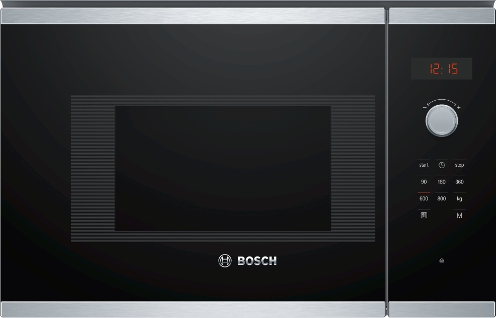 Bosch BFL523MS0B Series 4 Built-In Microwave, Stainless Steel