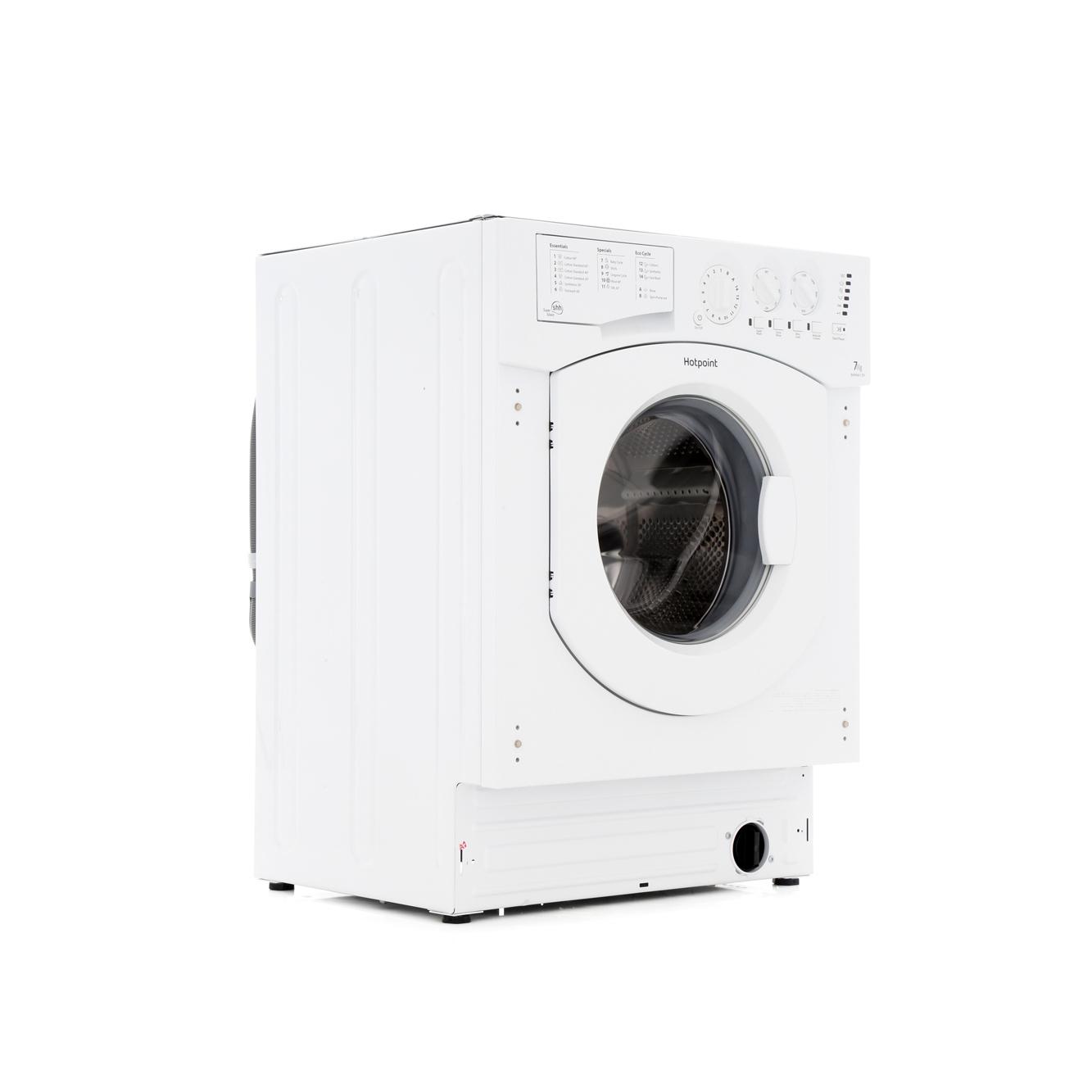 Buy Hotpoint BHWM1292 Integrated Washing Machine White Marks Electrical