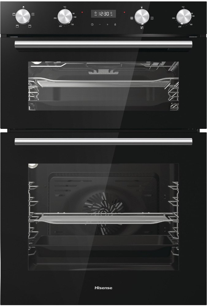 Hisense BID95211BGUK Built-In Electric Double Oven - Black BID95211BGUK