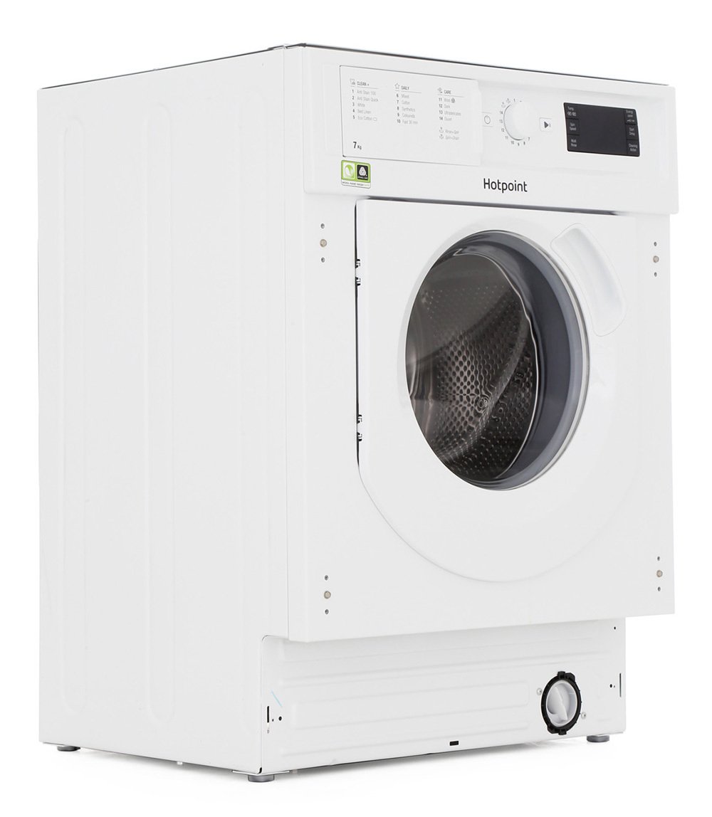 Buy Hotpoint BI WMHG 71284 UK Integrated Washing Machine (BIWMHG71284UK) -  White | Marks Electrical