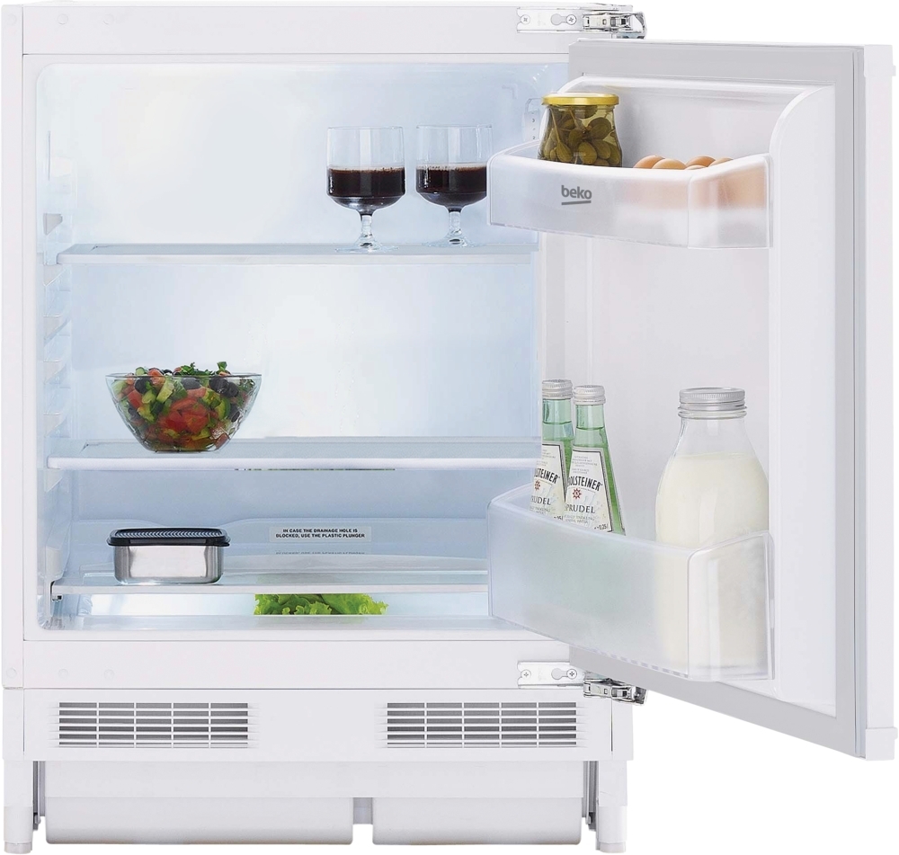 Beko Bls4682 Integrated Undercounter Fridge - Fixed Hinge, White - Image 4