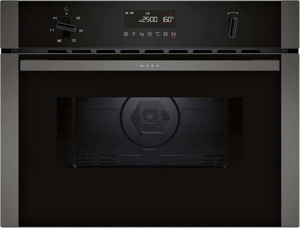 Neff C1AMG84G1B Built-In Combination Microwave Oven 44L 900W Grey C1AMG84G1B N50