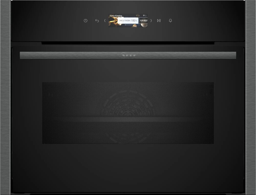 Neff C24MR21G0B N70 Compact Oven with Microwave - 45L Capacity - Graphite Grey C24MR21G0B N70