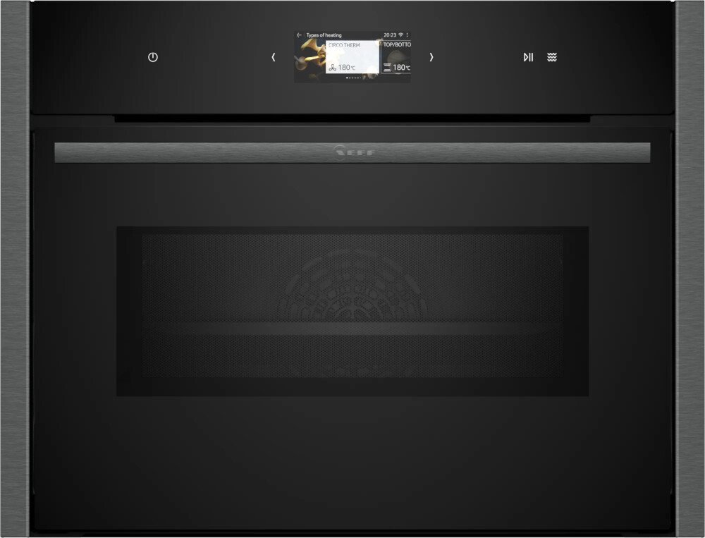 Neff N90 C24MS31G0B Compact Oven with Microwave Function - Graphite Grey C24MS31G0B N90