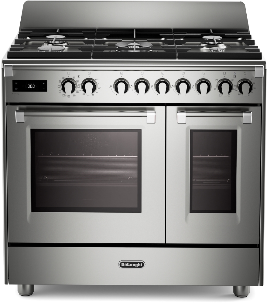 DeLonghi BS 965T MXX 90cm Dual Fuel Range Cooker