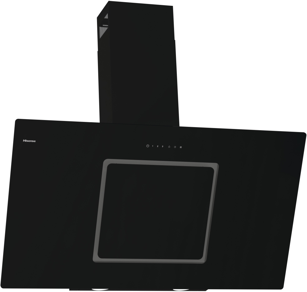 Hisense Ch10In14Bbuk 100Cm Black Glass Angled Cooker Hood - Image 5
