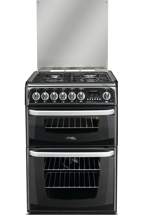 Buy Cannon CH60DHKFS Dual Fuel Cooker with Double Oven Black Marks
