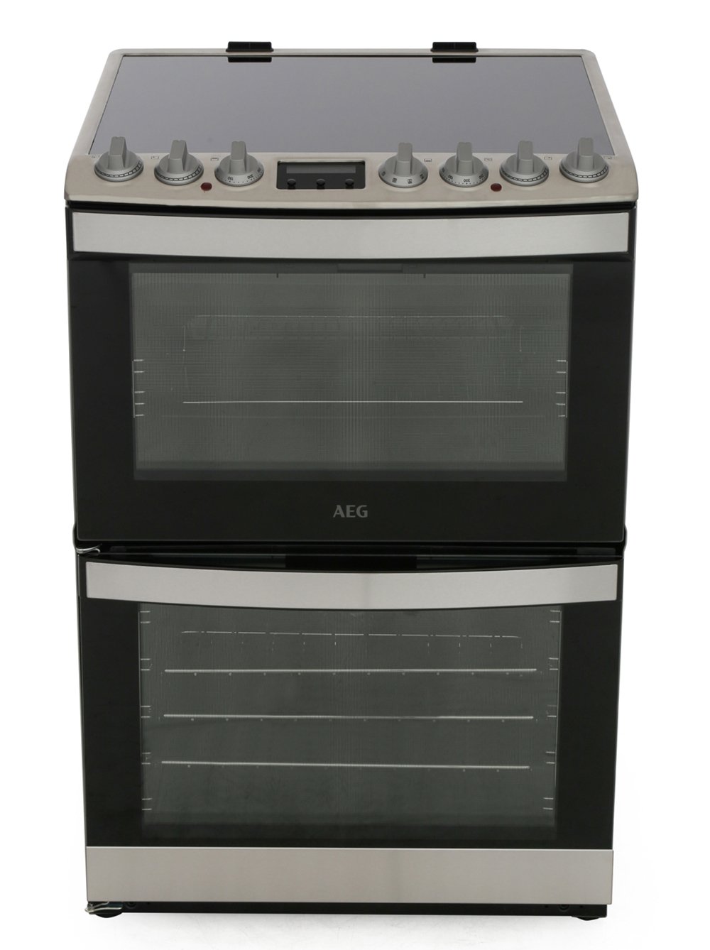 Buy AEG CIB6731ACM SteamBake Electric Cooker with Double Oven