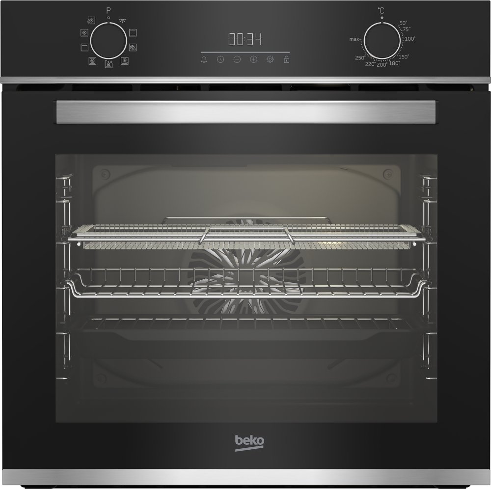 Beko Black Cimya91b Built-In Electric Single Oven