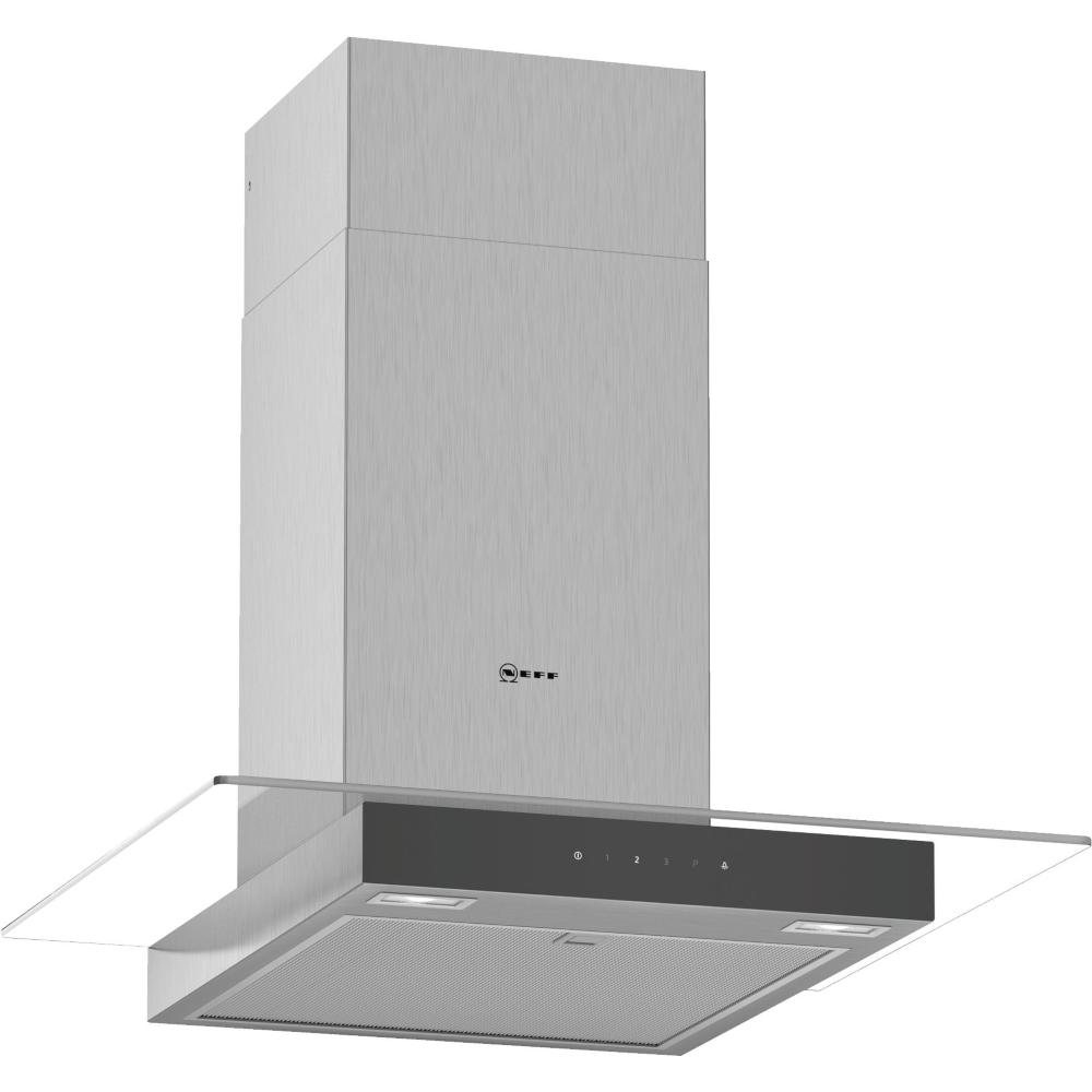 Neff D64GFM1N0B N50 60cm Chimney Cooker Hood, Stainless Steel