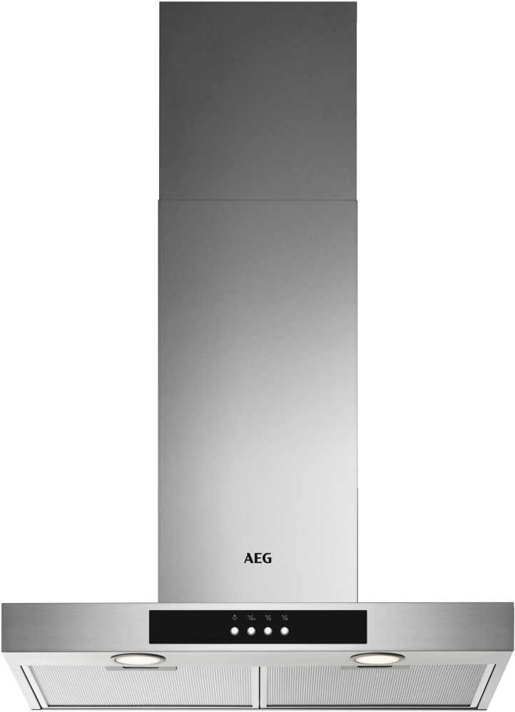 AEG DBX4651M Chimney Cooker Hood - 60cm Width - 600 m³/h Extraction - Ducted - Stainless Steel DBX4651M 6000 ExtractionTech