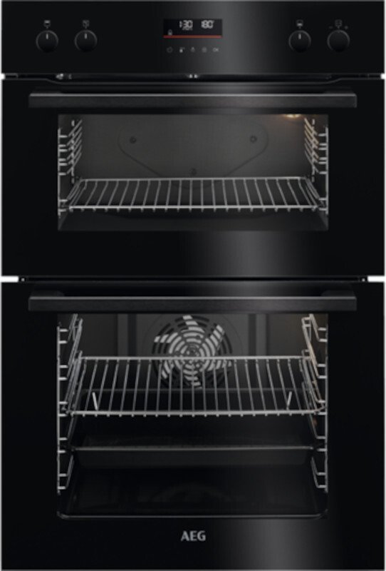Buy AEG DCE531160B BuiltIn Electric Double Oven Black Marks Electrical