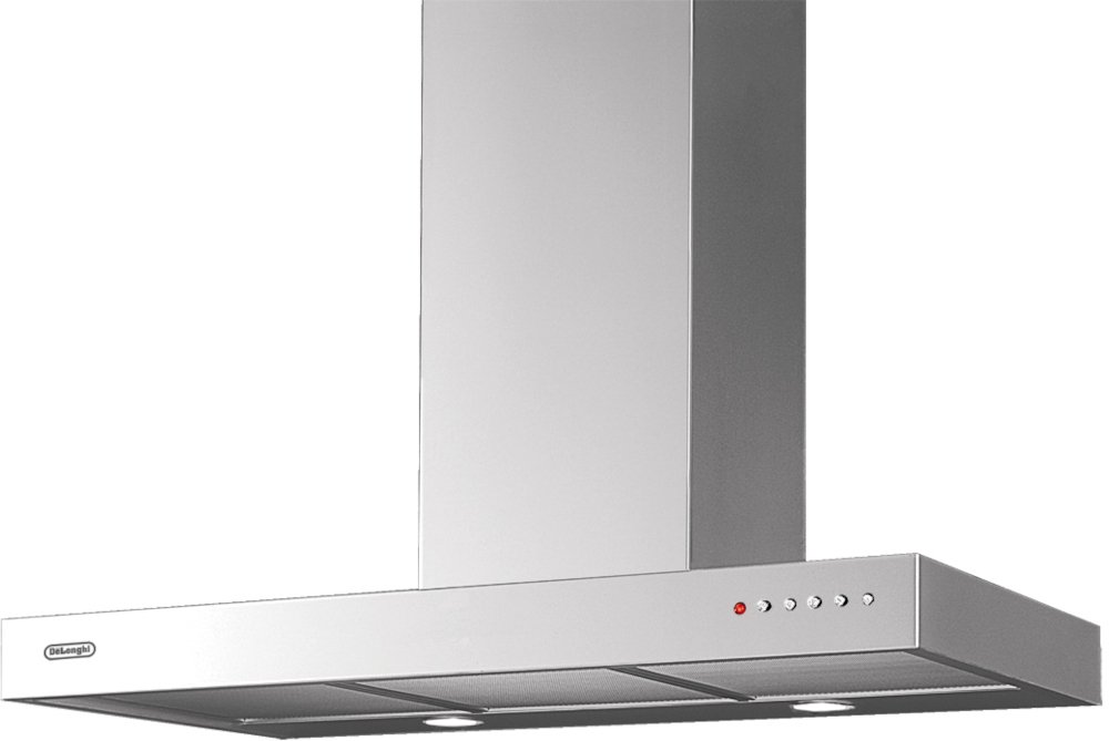 DeLonghi DCH 9006 FSS 90cm Stainless Steel Chimney Cooker Hood - 608 m³/h Extraction DCH 9006 FSS