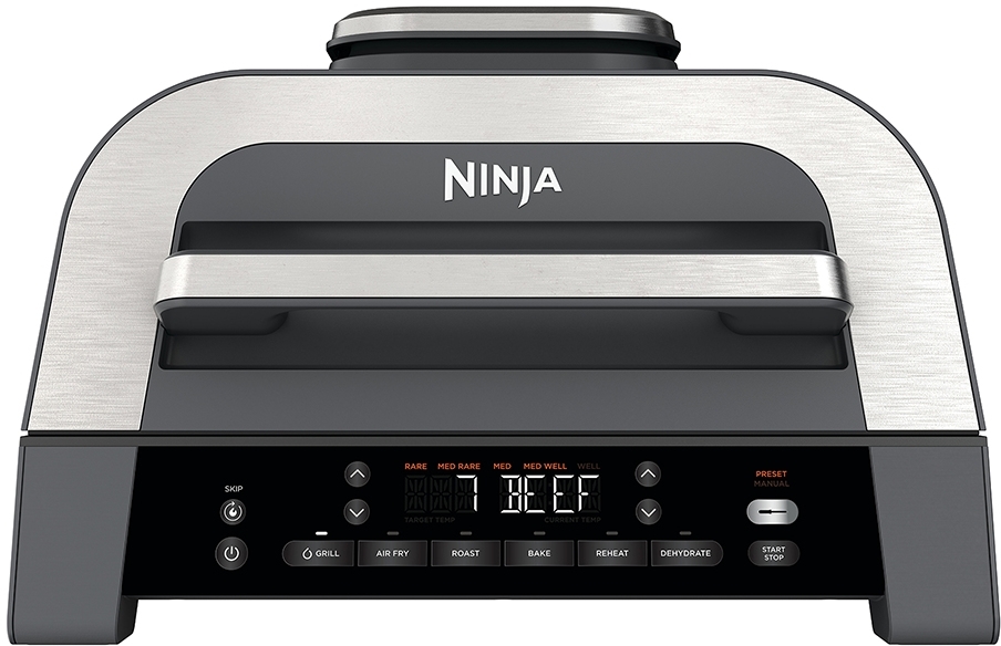Ninja Unisex Grey 6-In-1 Max Grill & Air Fryer Dg551 In Size 6 - Image 3