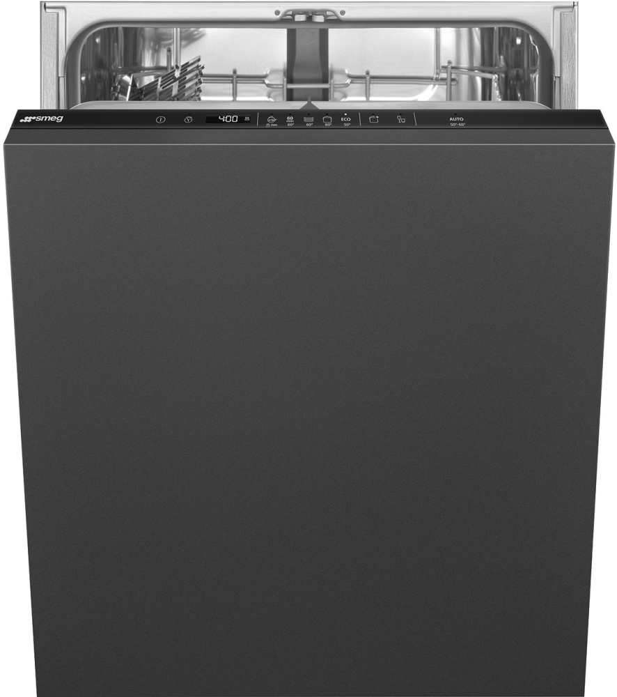 Smeg Unisex Black Di262d - 13 Place Integrated Dishwasher - D Energy In - Image 4