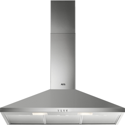AEG DKX2930M 90cm Chimney Cooker Hood - Stainless Steel - Ducted/Recirculating - 420 m³/h Extraction Rate DKX2930M 3000