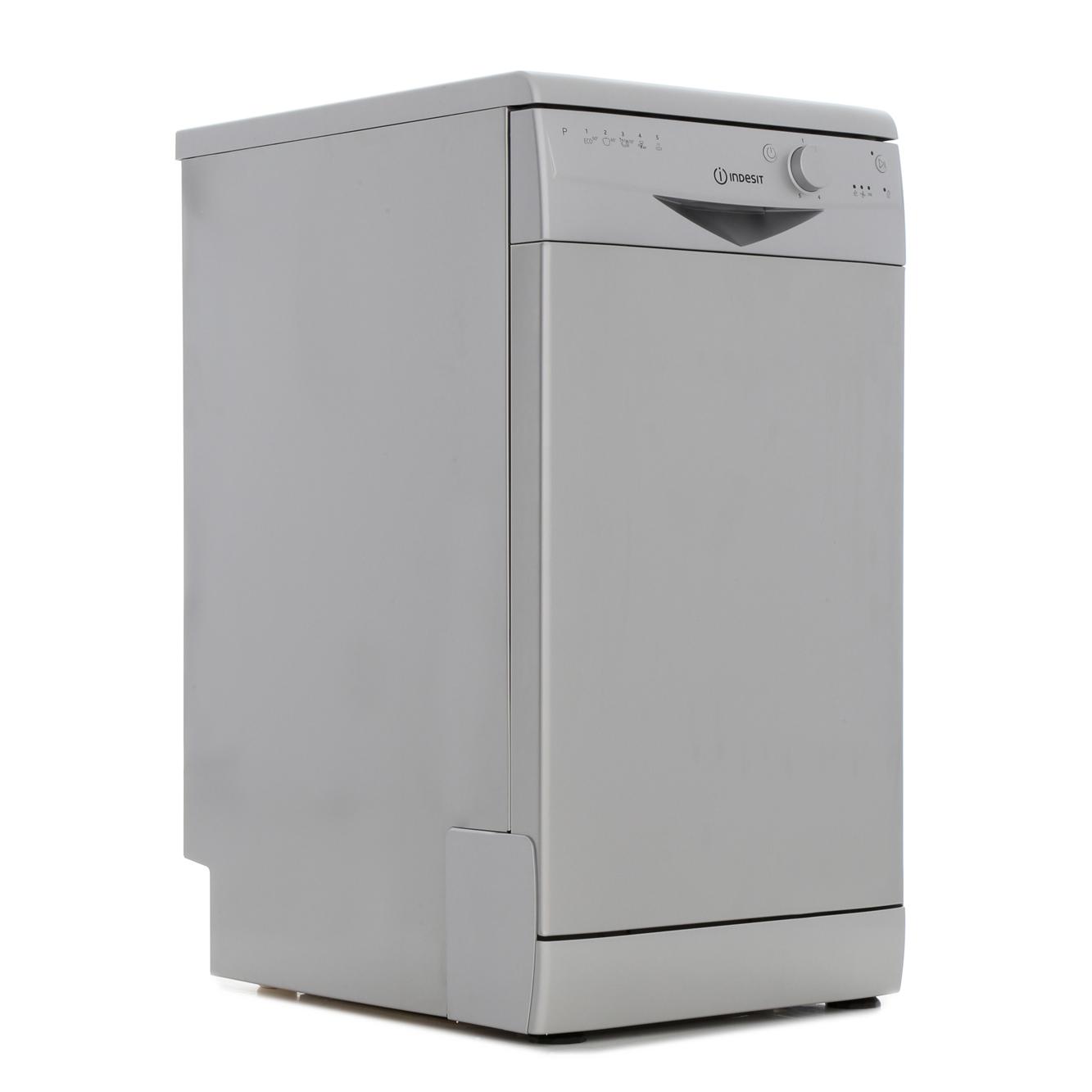 indesit slimline dishwasher black