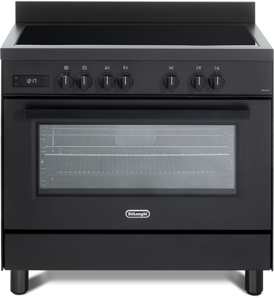 DeLonghi DSR 926IND-BL 90cm Induction Range Cooker - Black DSR 926IND-BL