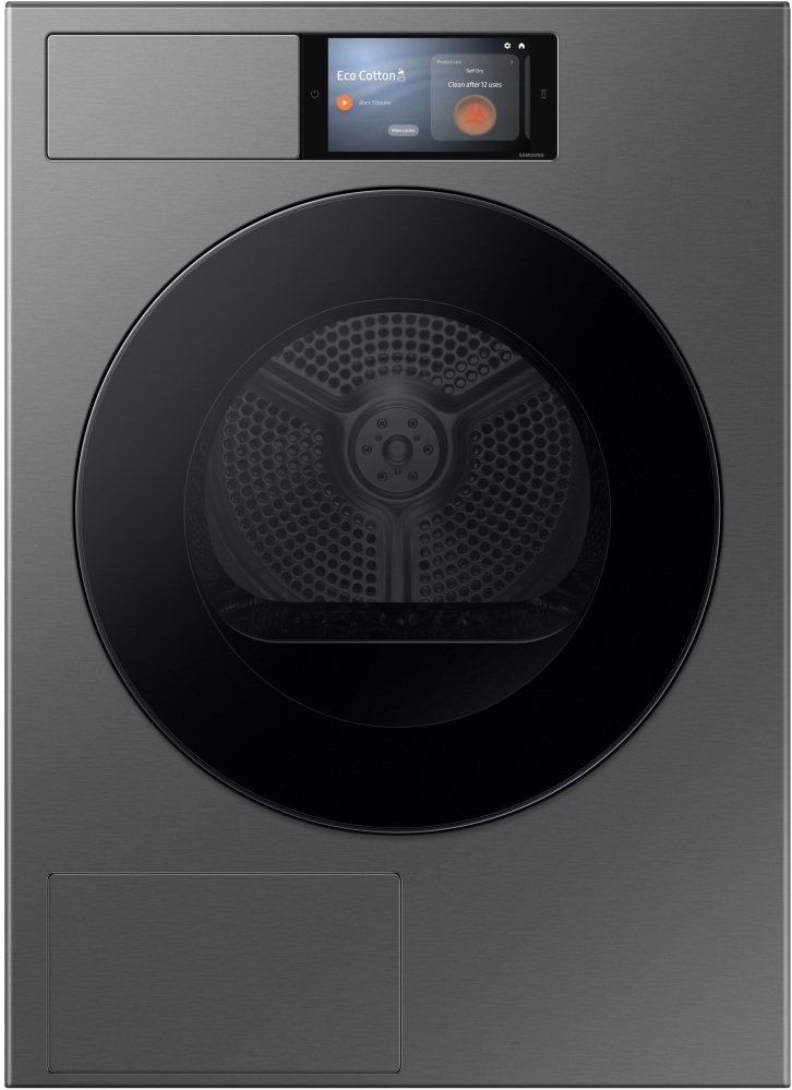 Samsung Series 9 AI Home 9kg Freestanding Heat Pump Tumble Dryer, Grey A+++ Rated - DV90F09F4SU1