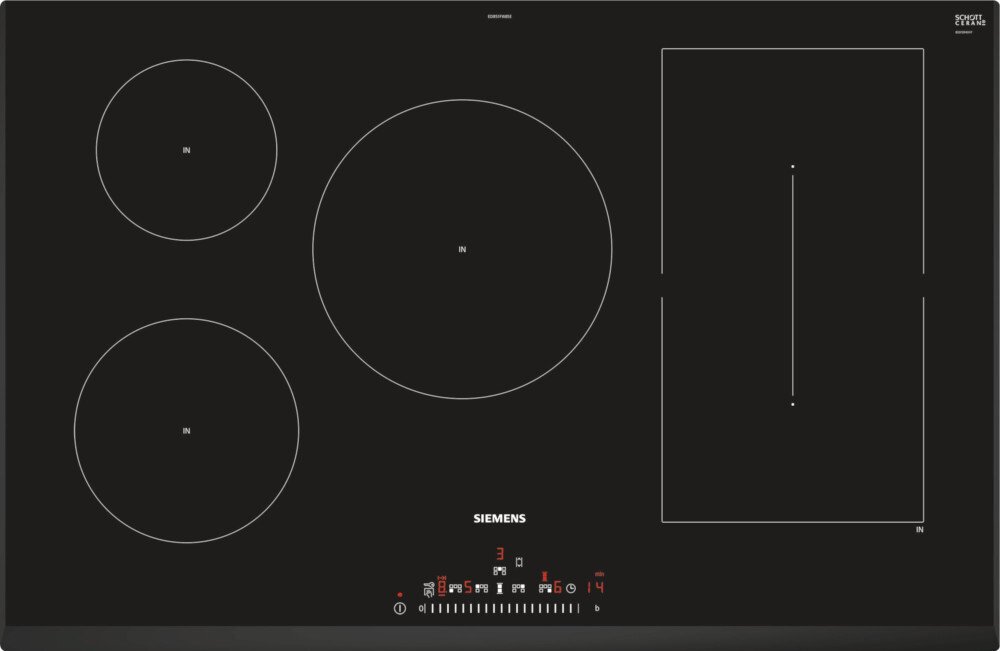 siemens iq500 induction hob with extractor