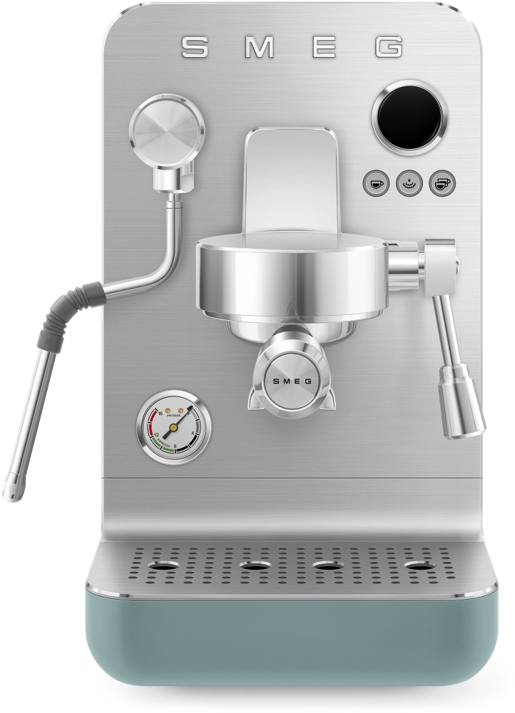 Smeg EMC02EGMUK Mini Pro Espresso Coffee Machine - Green EMC02EGMUK