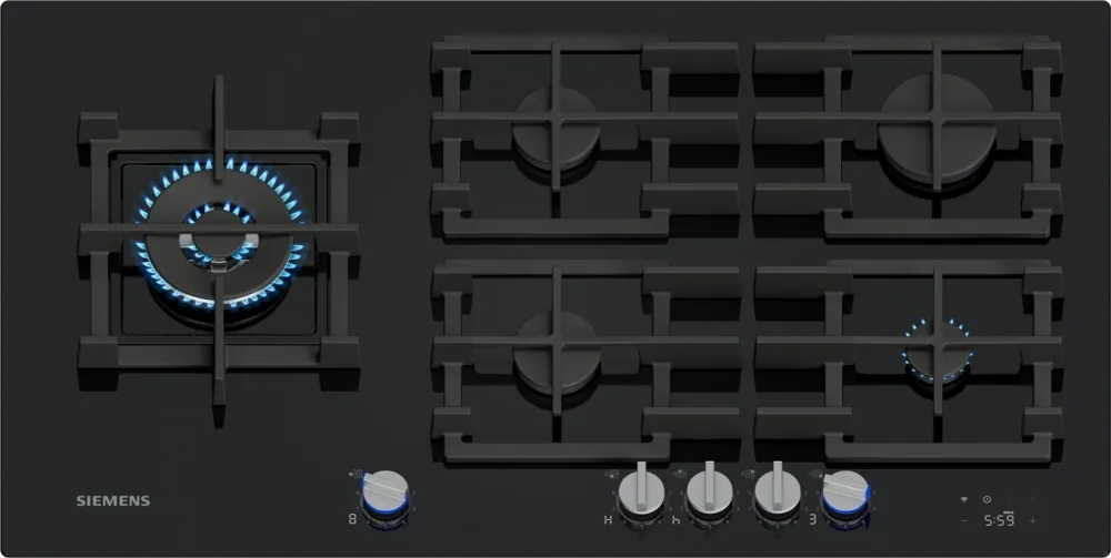 Siemens ER9A6SH40 iQ700 5 Burner Gas Hob