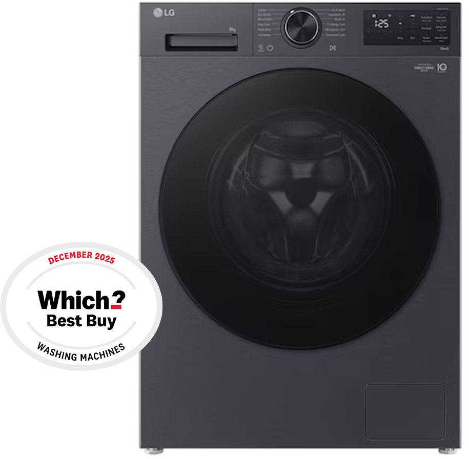 LG F2X50S9TBB Washing Machine - 9kg - 1170rpm - White F2X50S9TBB