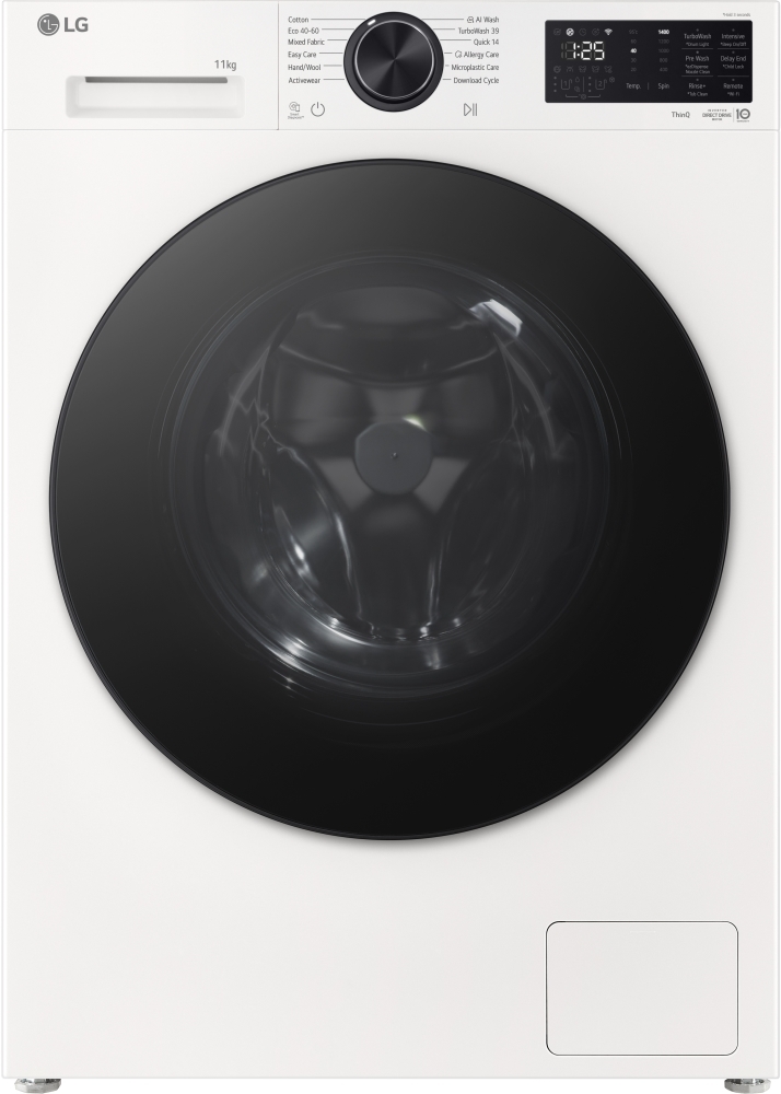 LG F4X5011TWB Washing Machine 11kg 1400 Spin White