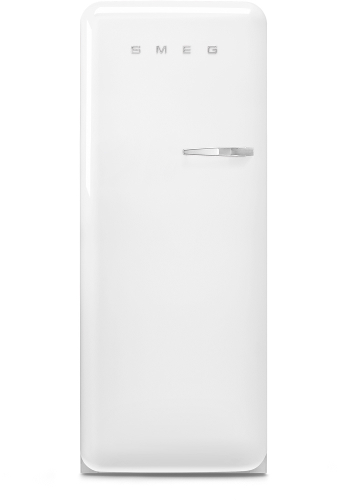 Smeg FAB28LWH6UK Tall Fridge with Ice Box, Freestanding