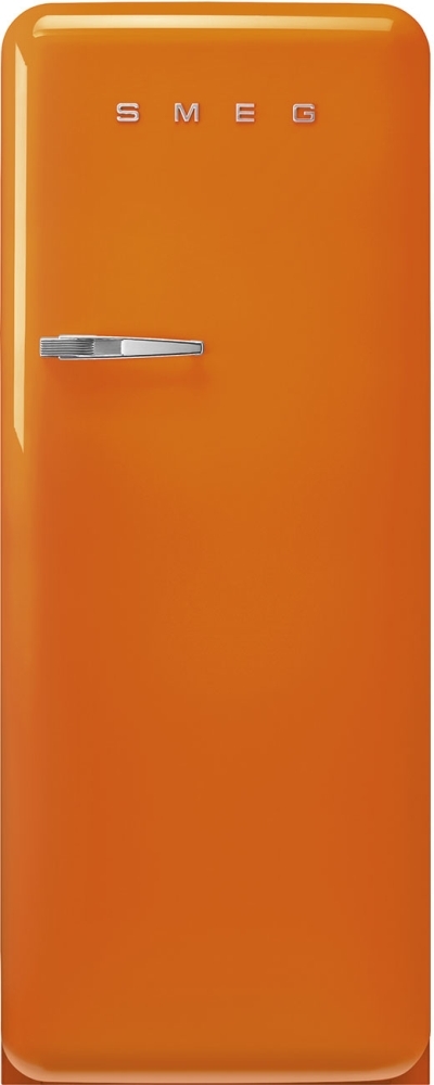 Smeg - FAB28ROR6 - Tall Fridge with Ice Box - 270 Litre - Orange FAB28ROR6