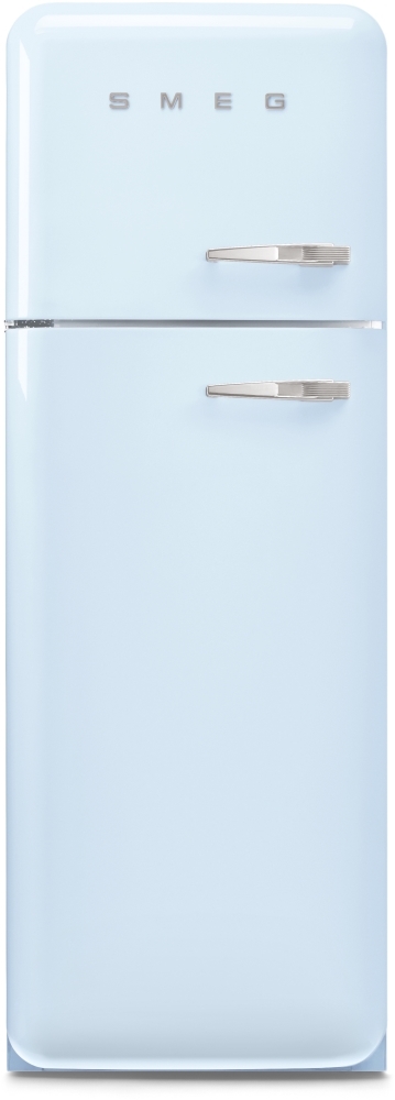 Smeg 294 Litre Fifties Style Left Hand Hinge 70/30 Fridge Freezer Pastel FAB30LPB6UK - Image 2