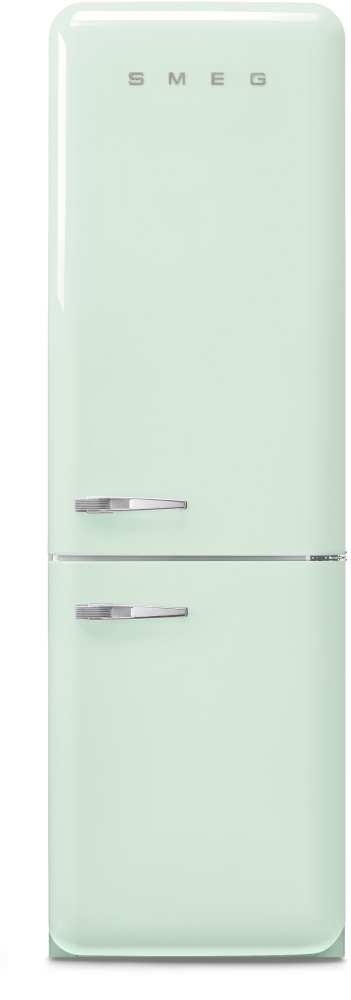Smeg FAB32RPG6UK Total No Frost Fridge Freezer, 60/40, Green, C Rated, Freestanding