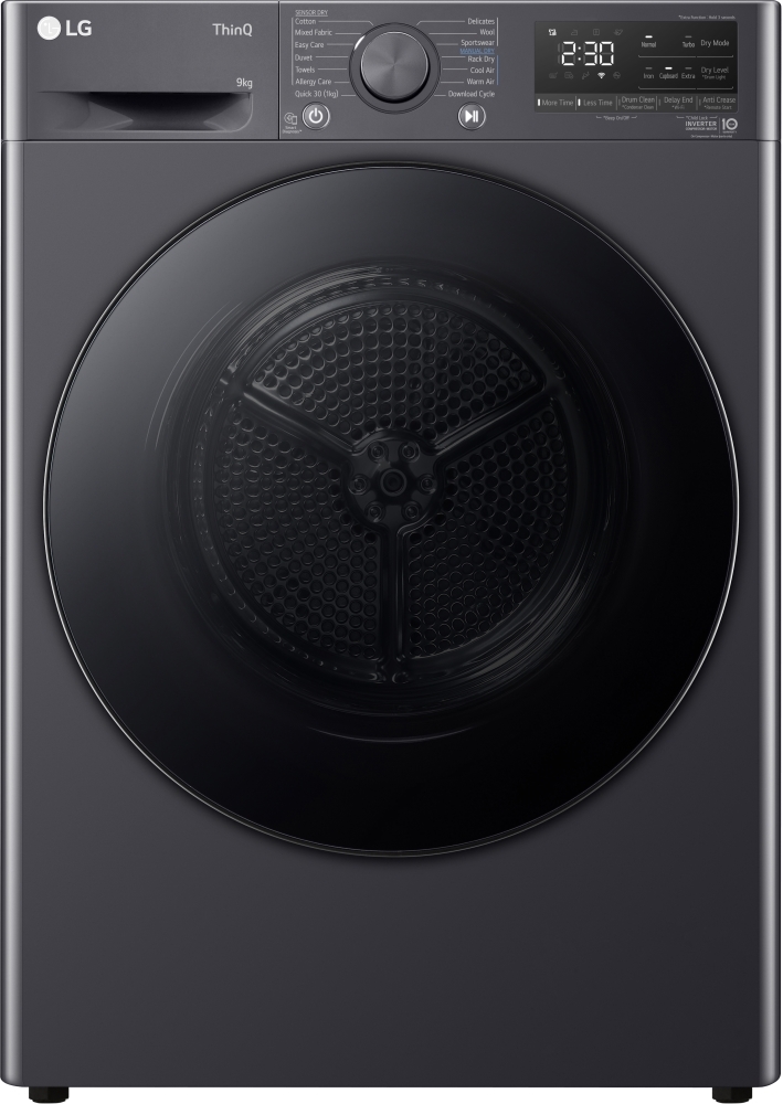 LG FDV709GN 9kg Heat Pump Tumble Dryer - Auto Cleaning Condenser - Dual Inverter FDV709GN