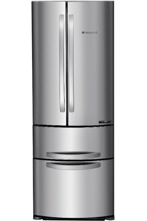 Buy Hotpoint Quadrio FF4DXTVZ Fridge Freezer (FF4DXTVZ) Stainless