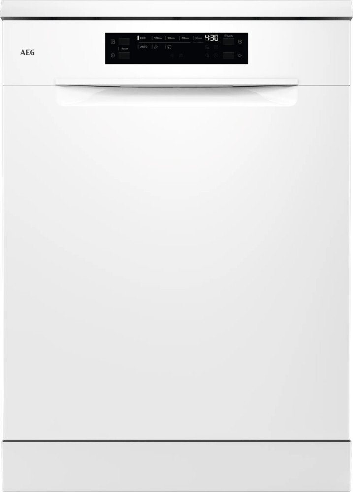 AEG GF6100C2SNW Freestanding Dishwasher with 13 Place Settings and AirDry Technology in White