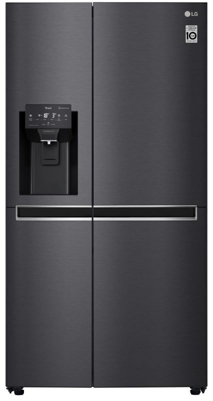 Buy Lg Gsl761mckv American Fridge Freezer Matte Black Marks Electrical