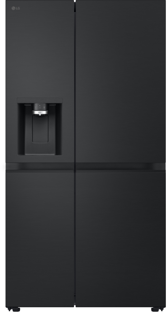 LG GSLE81EPBC American Fridge Freezer - Black/Brushed Steel - 628L GSLE81EPBC
