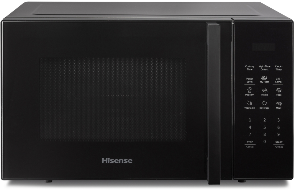 Hisense Microwave with Grill - 29L - 900W - Black H29MOBS9HGUK