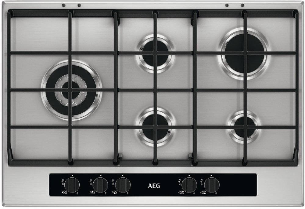 Buy AEG HG755551SY 5 Burner Gas Hob Stainless Steel Marks Electrical
