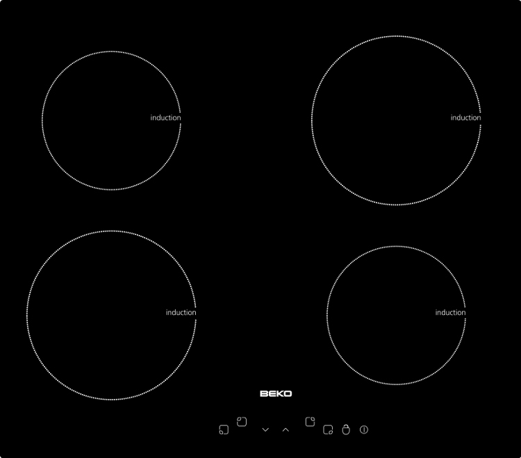 Buy Beko HII64403T Induction Hob Frameless Marks Electrical