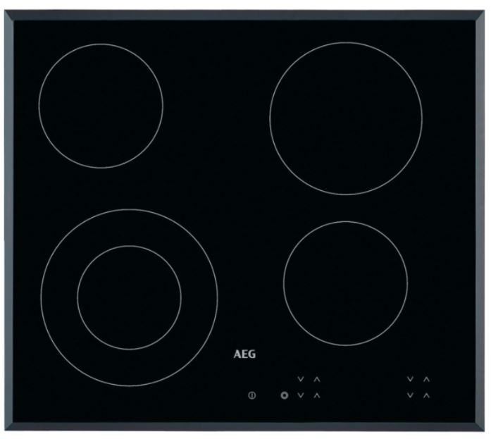 AEG HK624010FB Radiant Ceramic Hob, Frameless