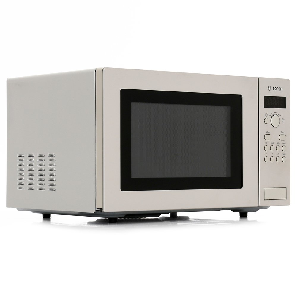 Bosch HMT84M451B Serie 4 Microwaves, Brushed Steel