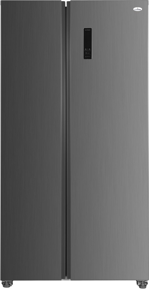 IceKing IKSBS442IX American Fridge Freezer - Non-Plumbed - Stainless Steel IKSBS442IX