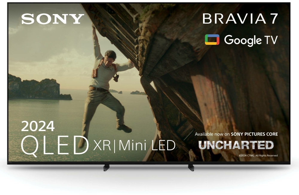 Sony BRAVIA 7 K75XR70PU 75 Inch QLED 4K Smart TV Black K75XR70PU BRAVIA 7