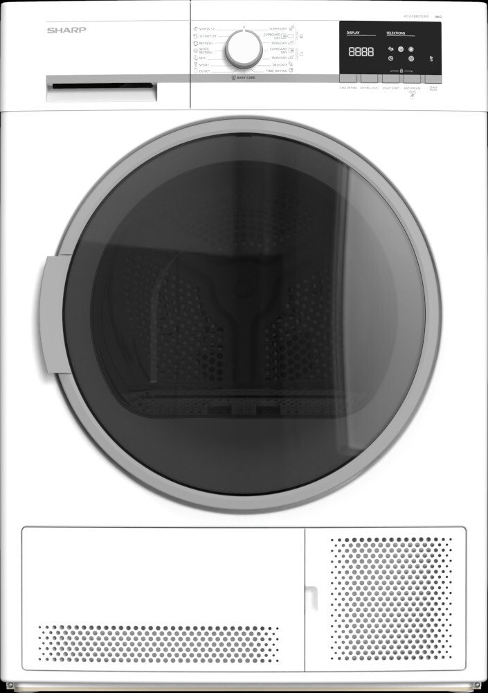 Buy Sharp KDGCB8S7GW9 Condenser Tumble Dryer White Marks Electrical
