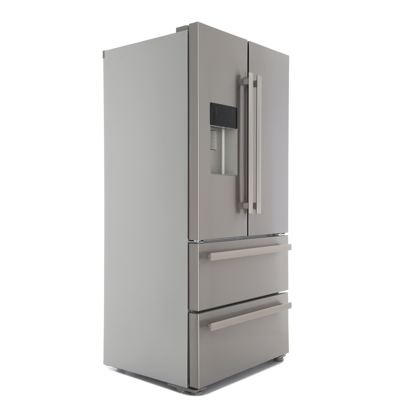 Blomberg KFD4952XD American Fridge Freezer, Stainless Steel