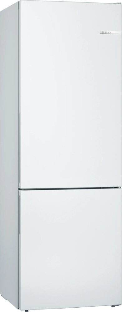 Bosch KGE49AWCAG Series 6 Low Frost Fridge Freezer, 60/40, White, C Rated