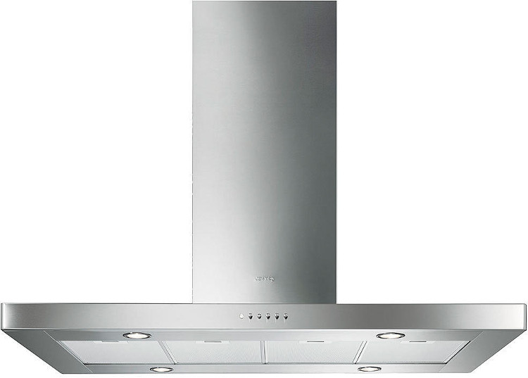 Smeg KI120XE Island Cooker Hood, Stainless Steel, B Rated